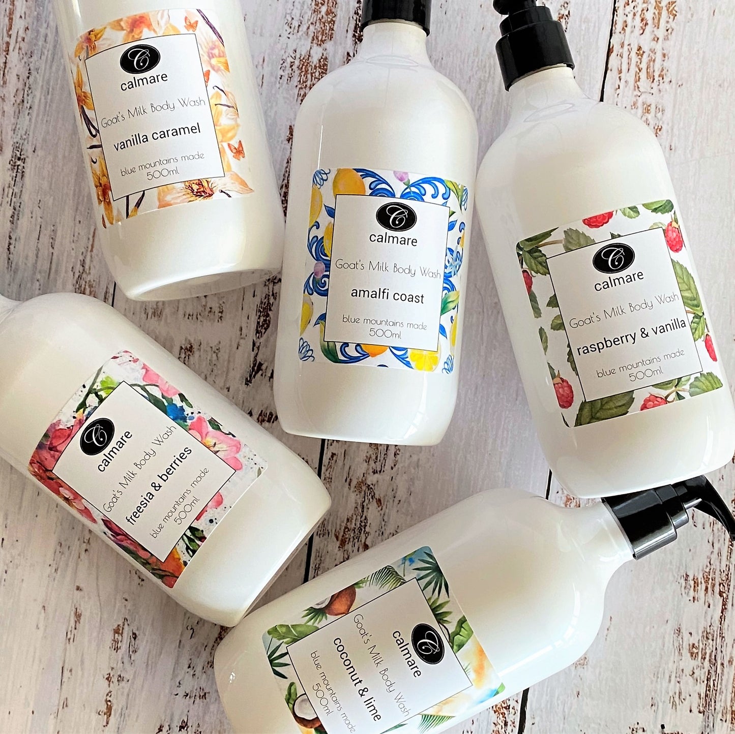 o. Goat's Milk Body Wash