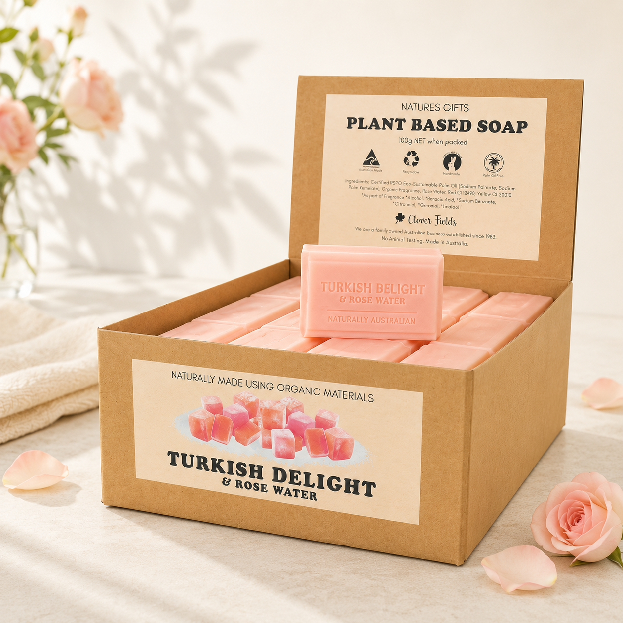 p. Cloverfields Soap