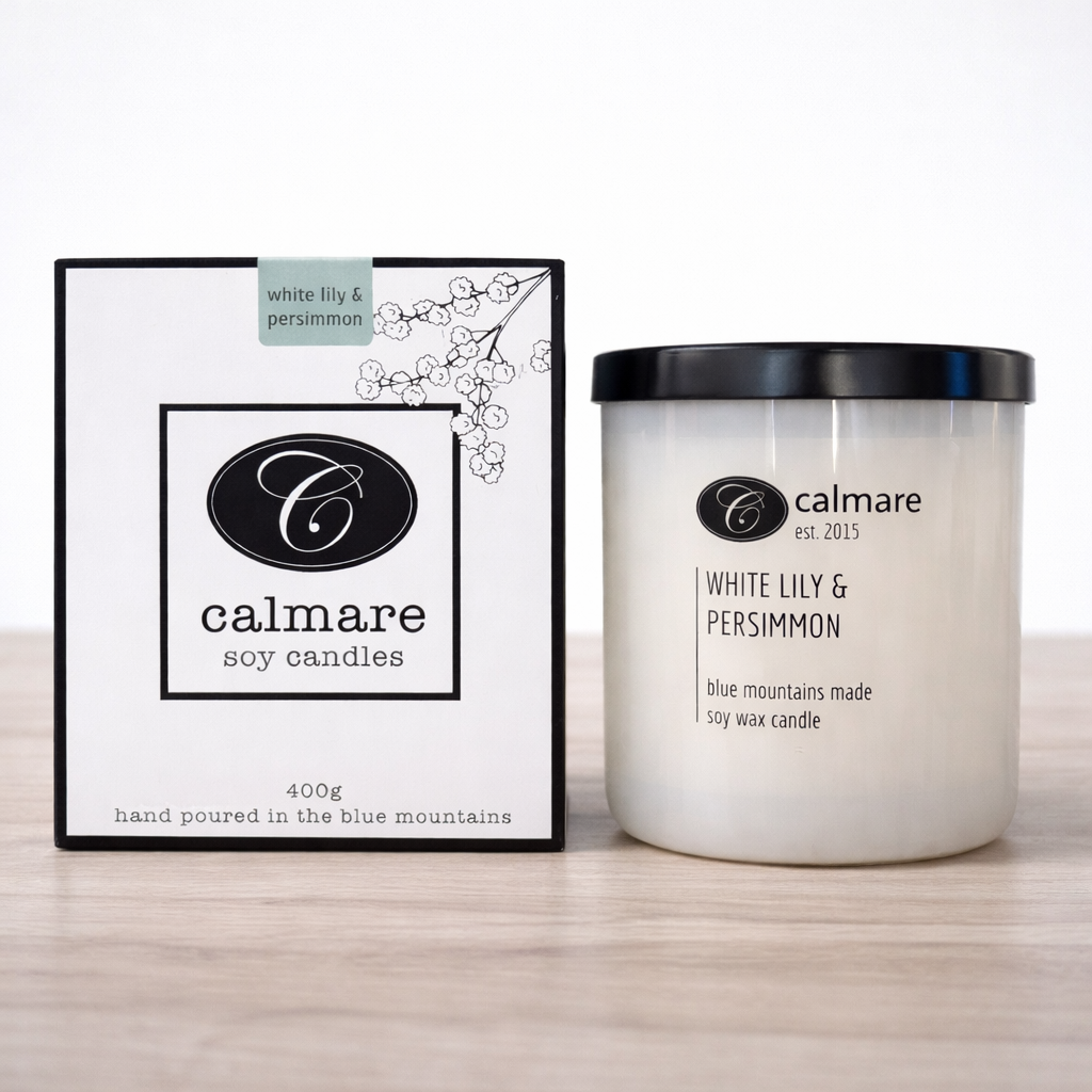 b. 400g Soy Wax Candle