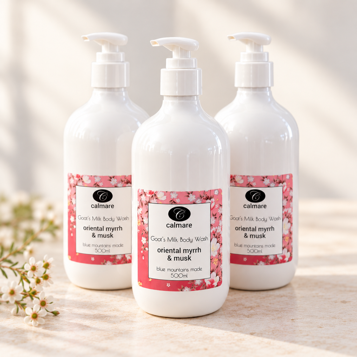 m. Goat's Milk Body Wash