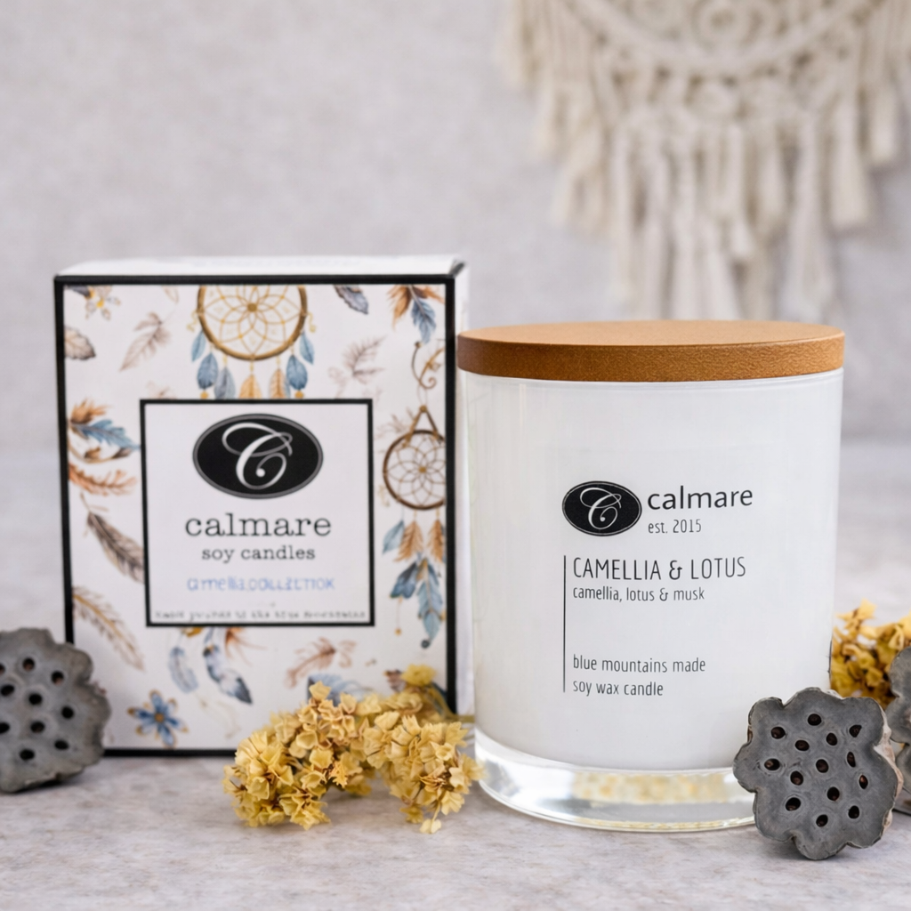 b. 400g Soy Wax Candle