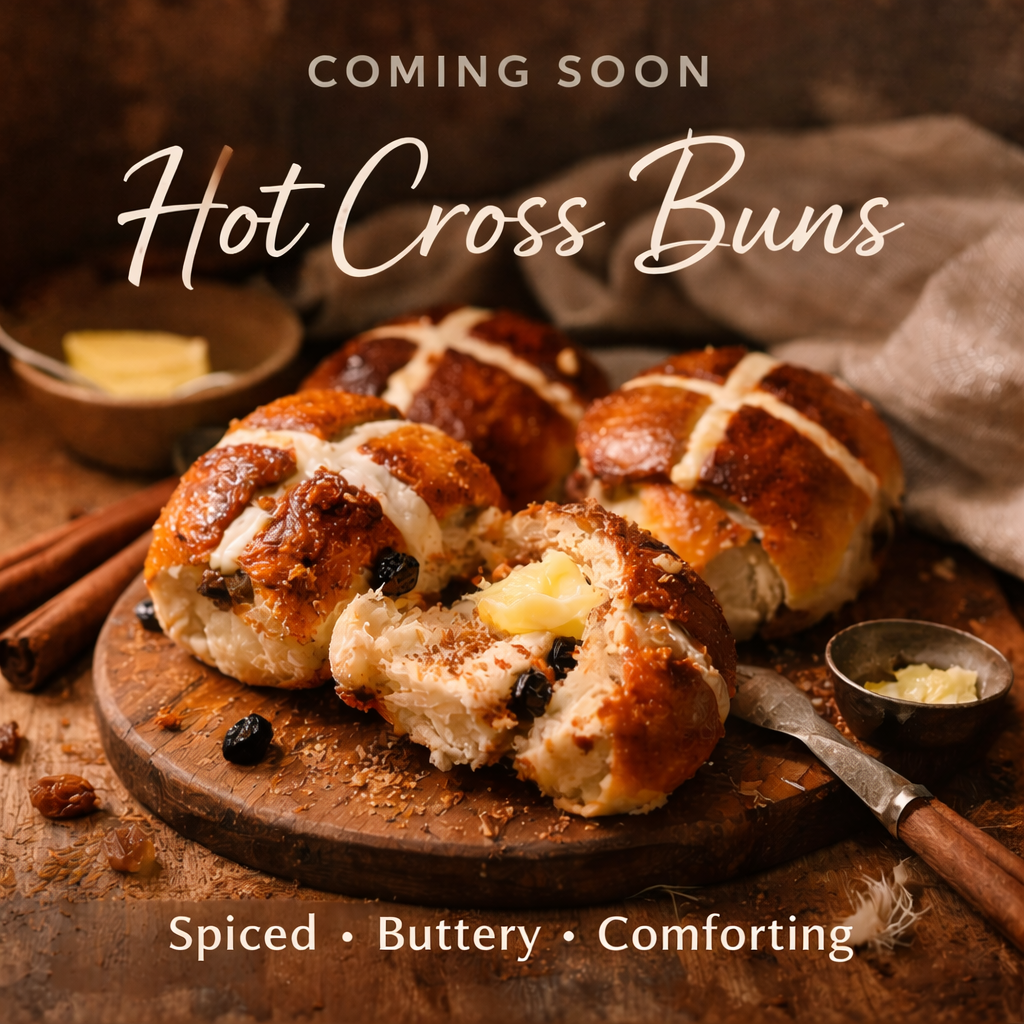 1. Easter - Hot Cross Buns & Cocoa Therapy