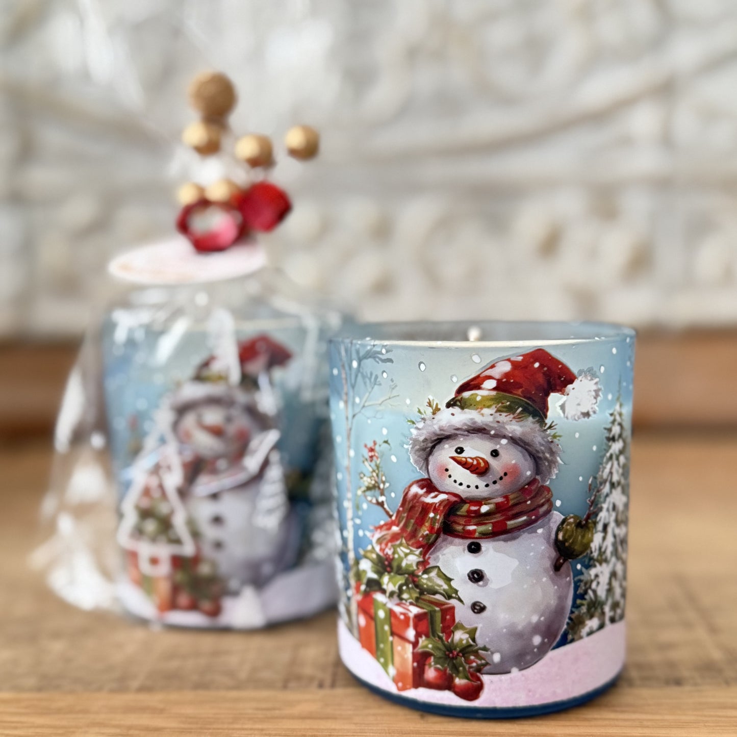 1. Christmas Novelty Candle