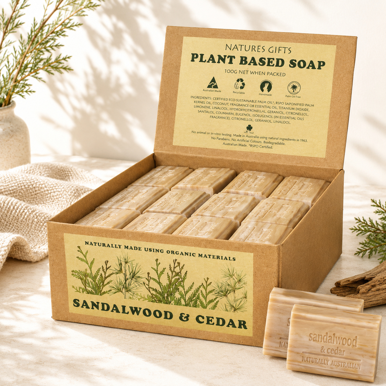 p. Cloverfields Soap